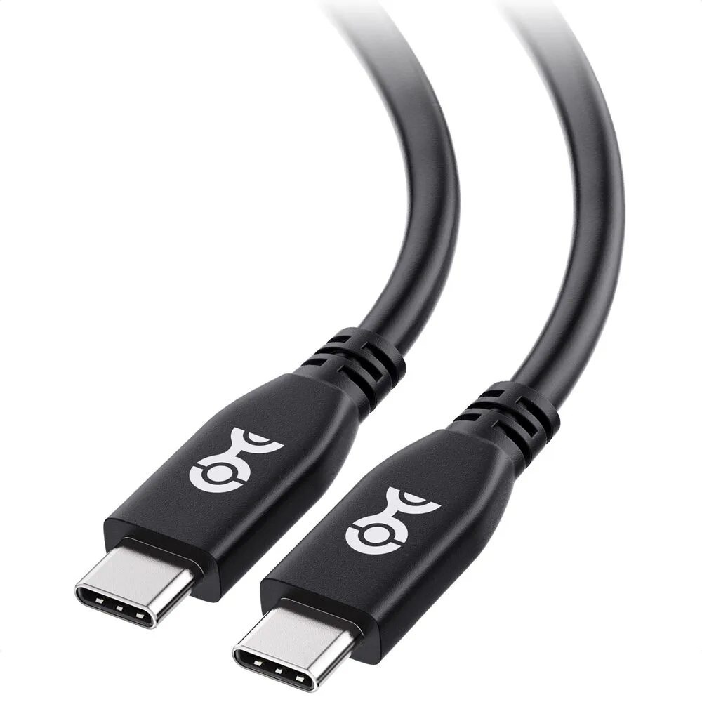 Official Cable Matters product photograph showing the two USB-C connectors on its 201304 cable