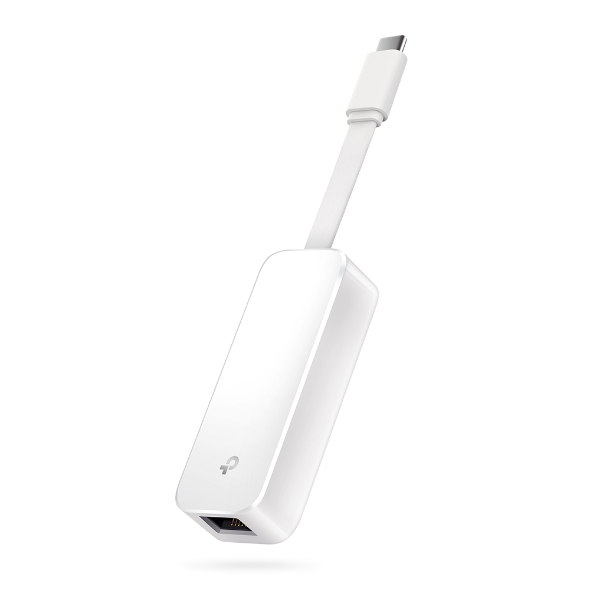 Official TP-Link UE300C white USB-C to Gigabit Ethernet adapter